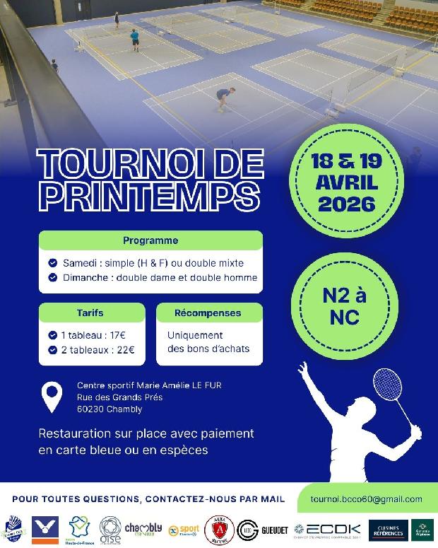 TOURNOI DE PRINTEMPS
